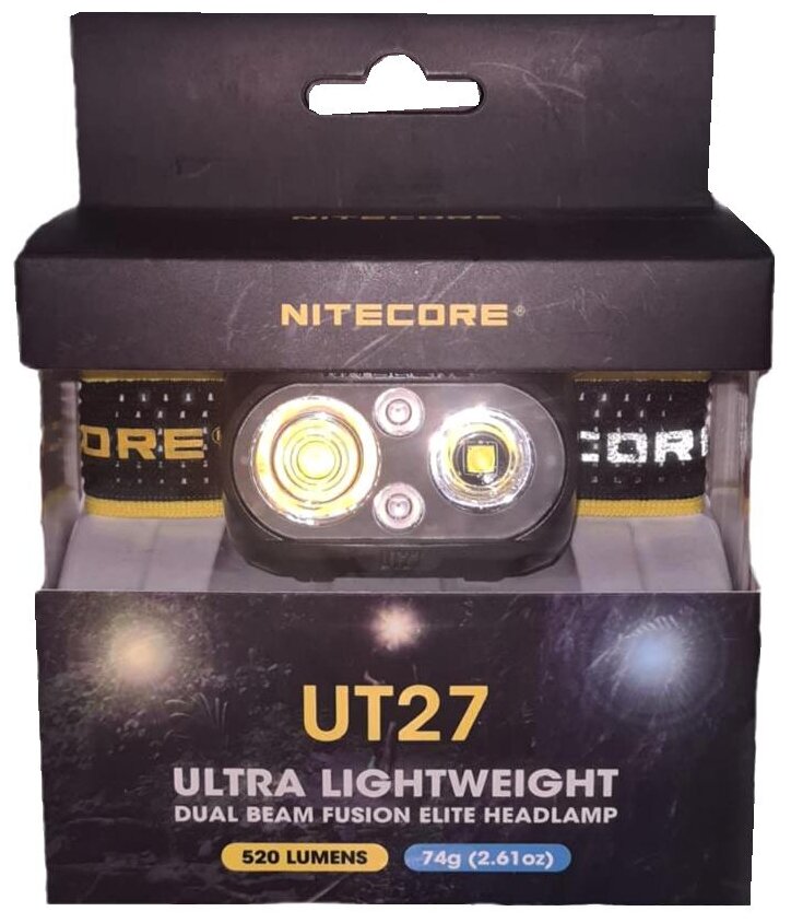 Налобный фонарь Nitecore UT27 CREE XP-G3S3 Fusion Elite