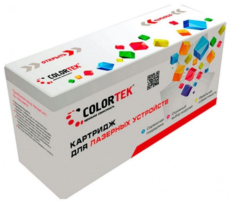 Картридж лазерный Colortek Ct-cf226a (26a) для принтеров HP Ct-cf226a .