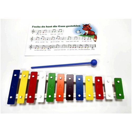 Металлофон для детей GOLDON 12 нот