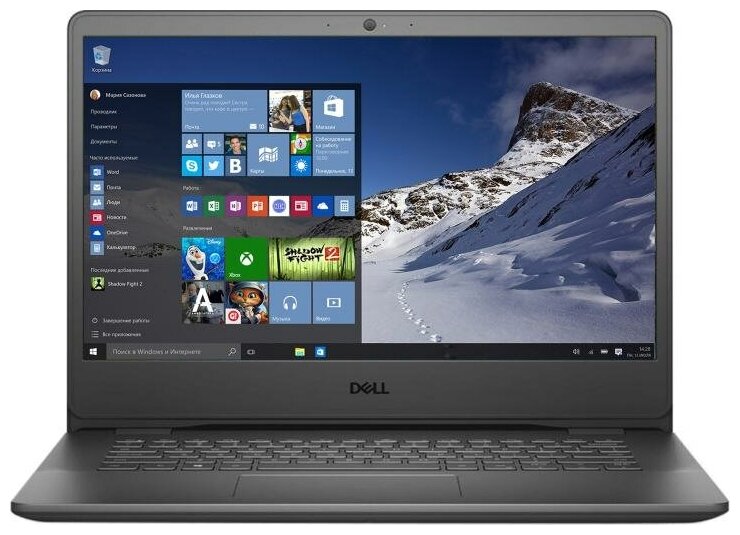 Ноутбук Dell Vostro 3400 3400-0024 Intel Core i5 1135G7 24Ghz8192Mb256Gb SSDnVidia GeForce MX330 2048MbWi-FiBluetoothCam141920x1080Windows 10 64-bit