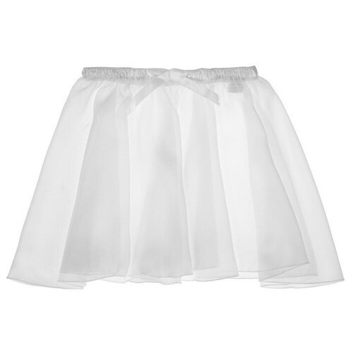 фото Гимнастическая юбка grace dance, размер 40-42, белый
