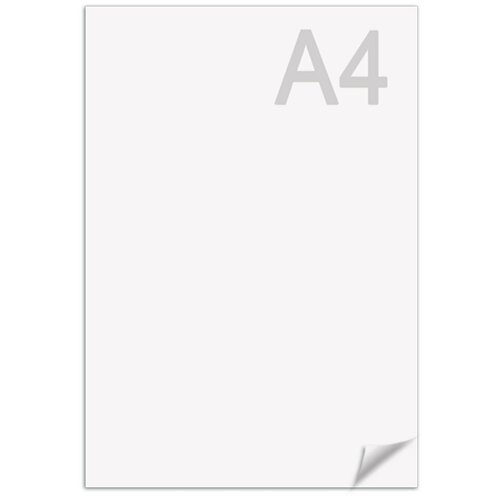 Ватман А4 (210х297 мм), 1 лист, плотность 200 г/м2, гознак С-Пб, БЧ-0583