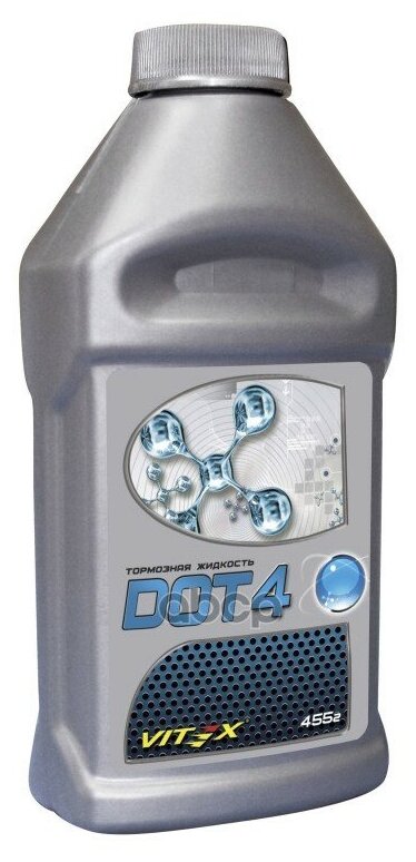 Тормозная жидкость DOT 4 Vitex 455гр.