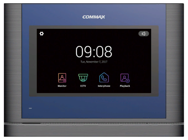 Видеодомофон COMMAX CDV-704MA Синий