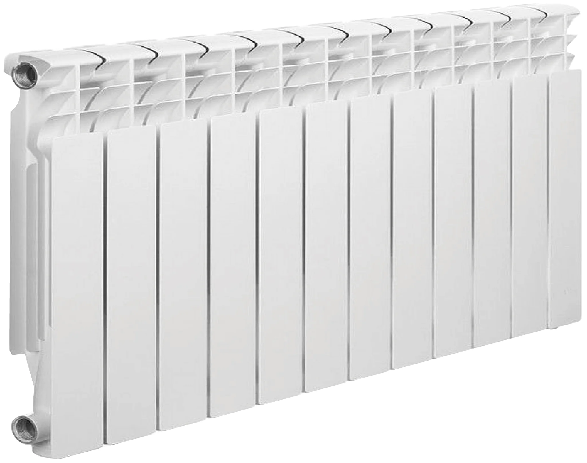 Радиатор секционный алюминиевый Solur Premium, 12 секций