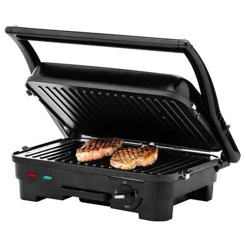 Электрогриль Scarlett SC-EG350M05 электрический Silver Line black 554200₽