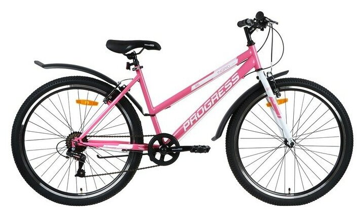Велосипед 26" Progress Ingrid Low RUS, цвет розовый, размер 17"