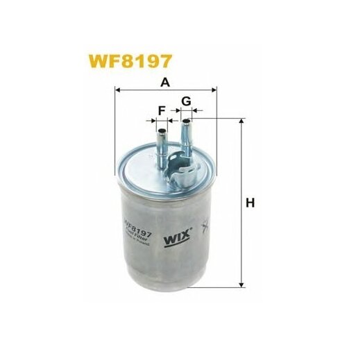 WIX WF8197 Фильтр топливный аналог MANN (WK 853/7)