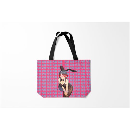 фото Сумка-шоппер / 46х35 см / аниме / senpai anime 6 burnettie