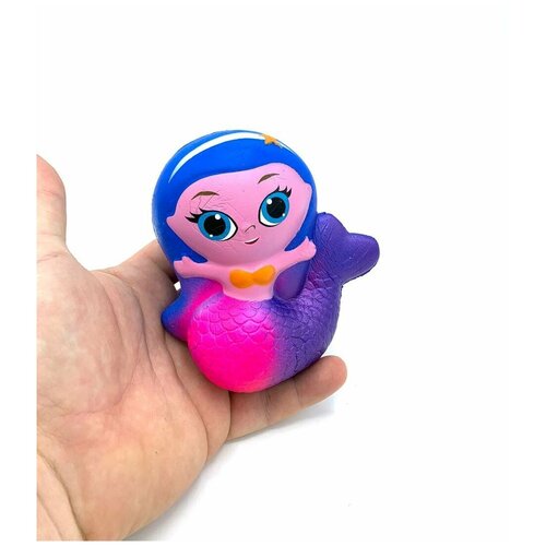 Сквиши антистрессы/Игрушка-антистресс squishy ( сквиши ) Русалка игрушка антистресс squishy сквиши апельсин