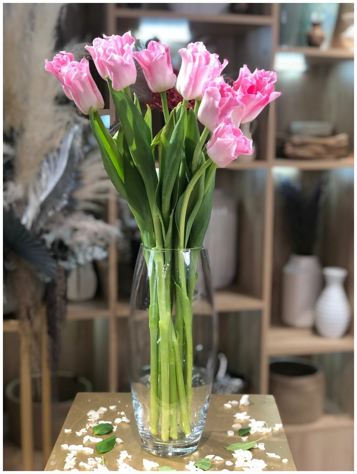 фото Ваза для цветов Pasabahce, 26 см , Стеклянная