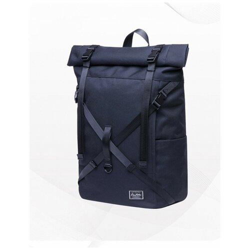 Повседневный рюкзак большой емкости с защитой от брызг KF07 17.8л - черный