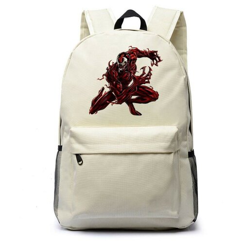 Рюкзак Красный веном - Карнаж (Spider man) белый №6 рюкзак красный веном карнаж spider man зеленый 6