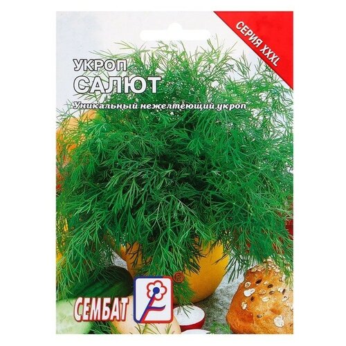 Семена ХХХL Укроп Салют, 10 г./В упаковке шт: 2 семена хххl укроп салют 10 г 2 шт