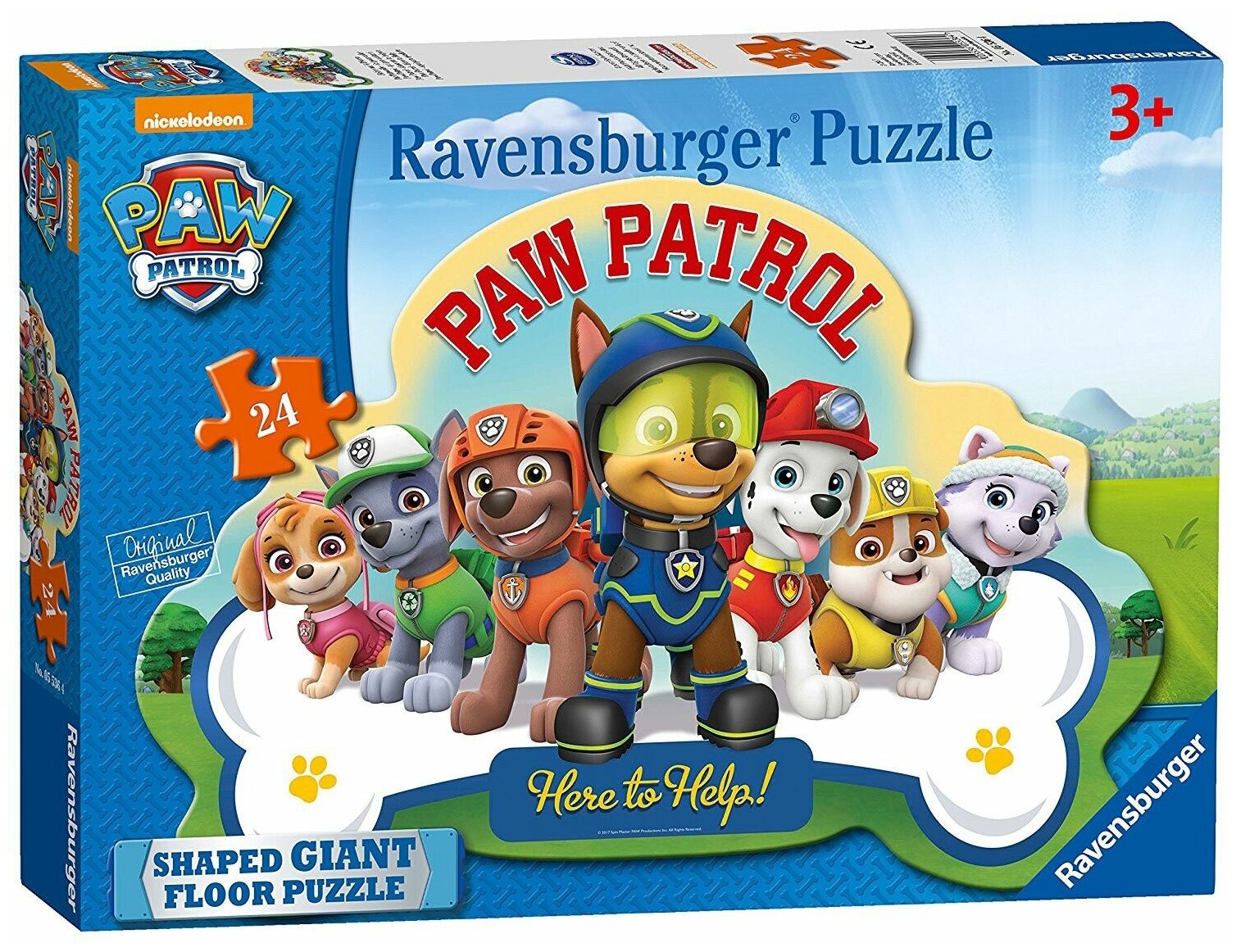 Пазл Ravensburger «Щенячий патруль», 24 эл.