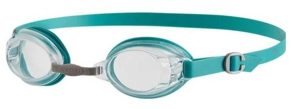 Очки для плавания Speedo Jet 8-09297B988, прозрачные линзы, бирюзовая оправа