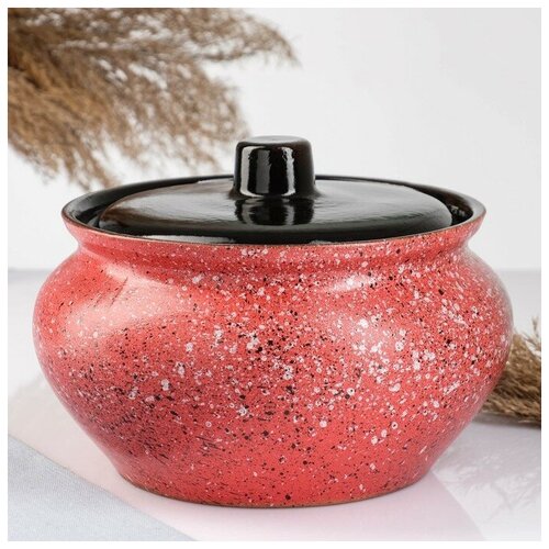 Жаровня 3л, без ручек, яшма