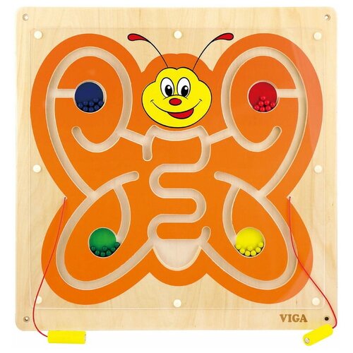 Viga Toys Магнитный лабиринт Бабочка VIGA viga магнитный лабиринт машинка в коробке