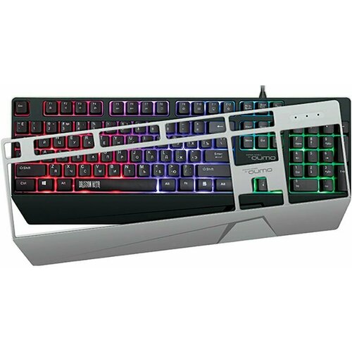 Игровая клавиатура Qumo Twins K68 черный 72200₽