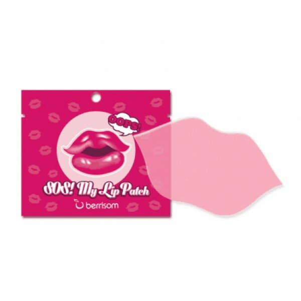 Маска-патч для губ с коллагеном SOS My Lip Patch 3гр Berrisom - фото №11
