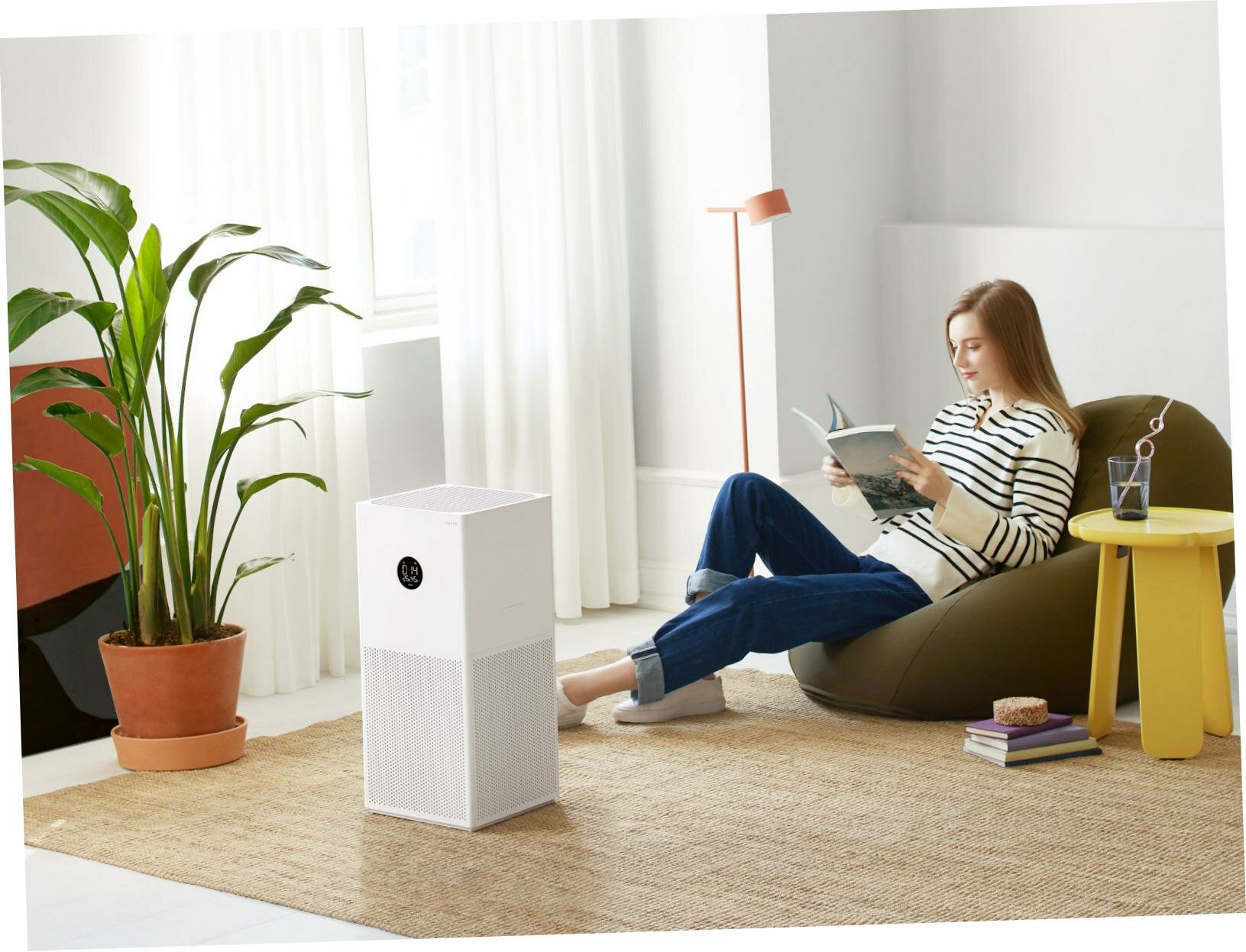 Xiaomi Smart Air Purifier-4 (Lite EU) очиститель воздуха для дома - высокоэффективный многослойный HEPA-фильтр H13 (BHR5274GL)