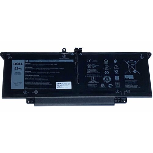 Аккумулятор (батарея) для ноутбука Dell JHT2H Latitude 7310 7410 52Wh 6500mAh