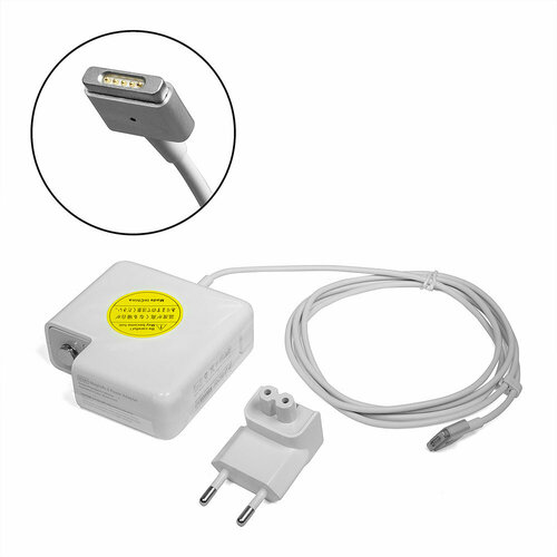 Блок питания для ноутбука. 20V 4.25A (MagSafe 2) 85W A1424 блок питания apple magnetic a1172 85w коннектор magsafe 1 2 напряжения 18 5v 4 6a и 16 5v 3 65a для ноутбуков до 2012года