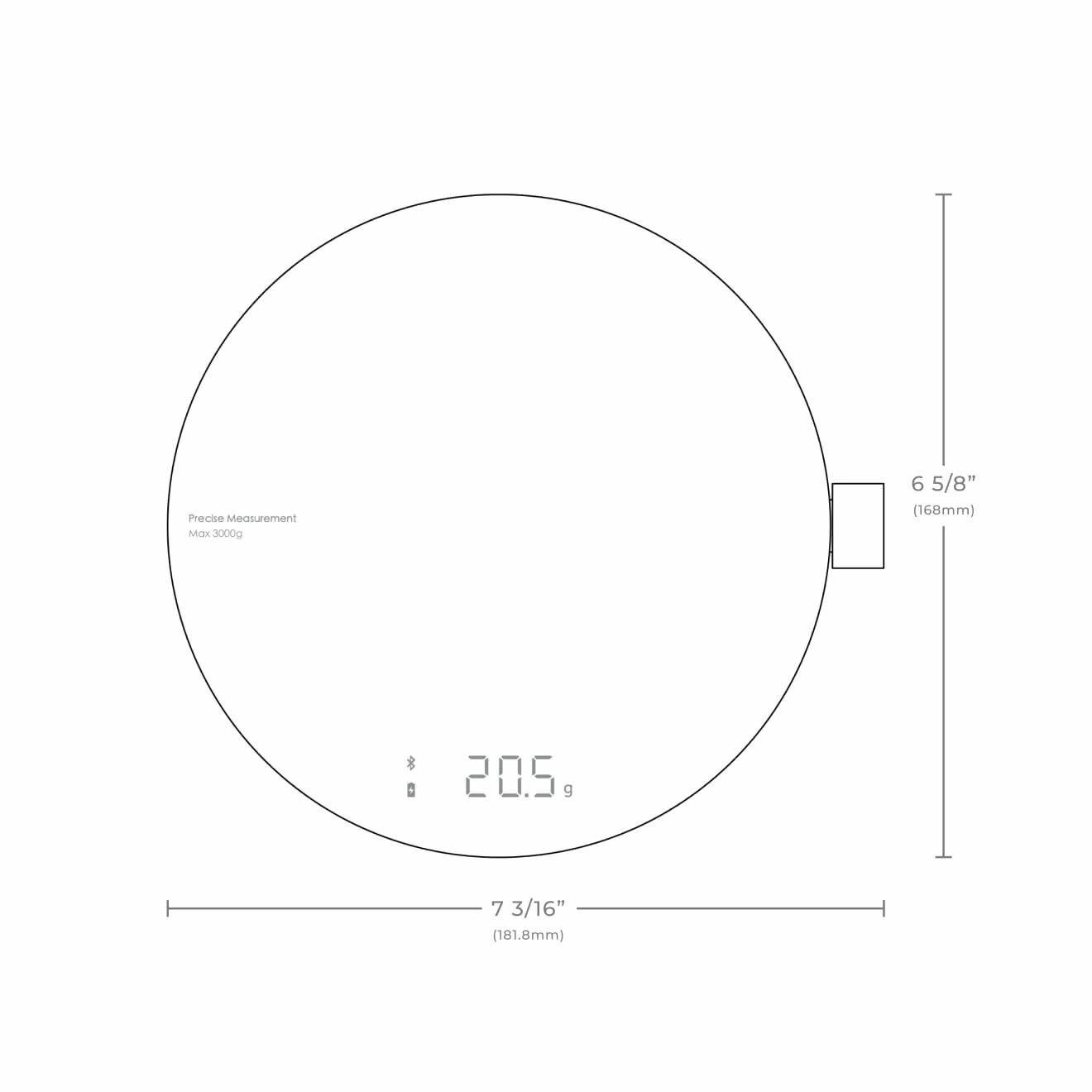Умные кухонные весы Xiaomi Hoto (QWCFC001) - фото №20