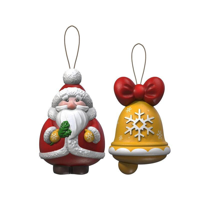 Набор для творчества 3D Art.Роспись ёлочных игрушек "Дед Мороз и колокольчик" Ир-011 Lori - фотография № 7