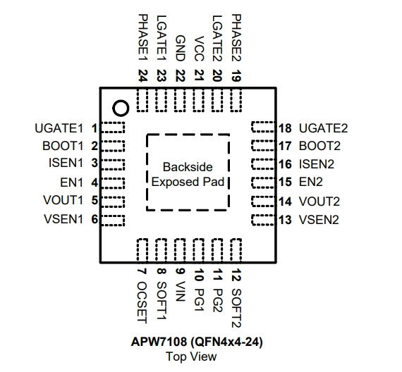 Микросхема APW7108