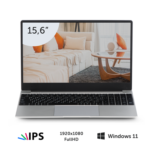Ноутбук Azerty RB-1552 156 IPS 1920x1080 Intel N100 4x08 ГГц 16 Гб LPDDR5 128 Гб SSD 25880₽