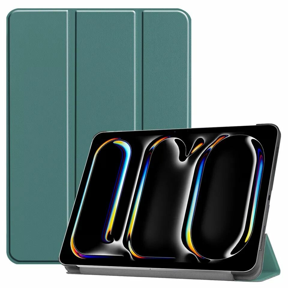 Защитный чехол для планшета Apple IPad Pro 13 2024, Зеленый