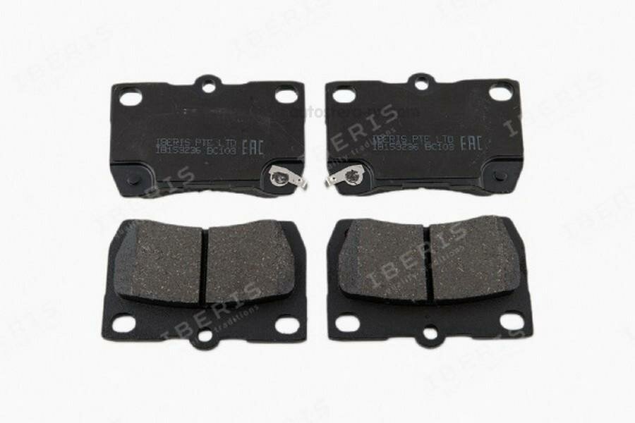 IBERIS IB153236 колодки тормозные задние К-Т TOYOTA MARK X I (GRX12_) -09, MARK X II (GRX13_) -19, CROWN (_S18_) -08