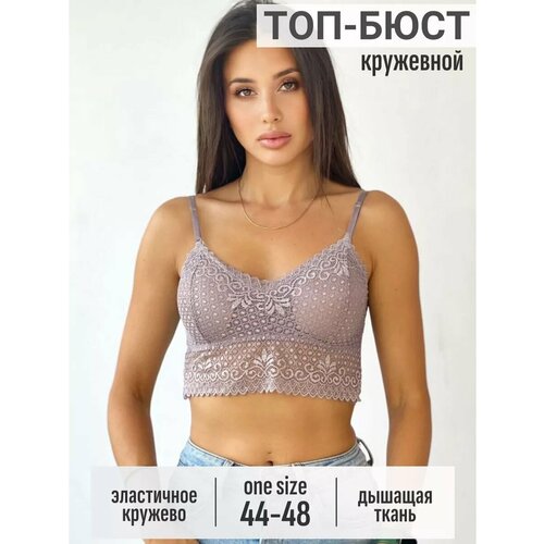фото Бюстгальтер, размер one size, фиолетовый h&c style