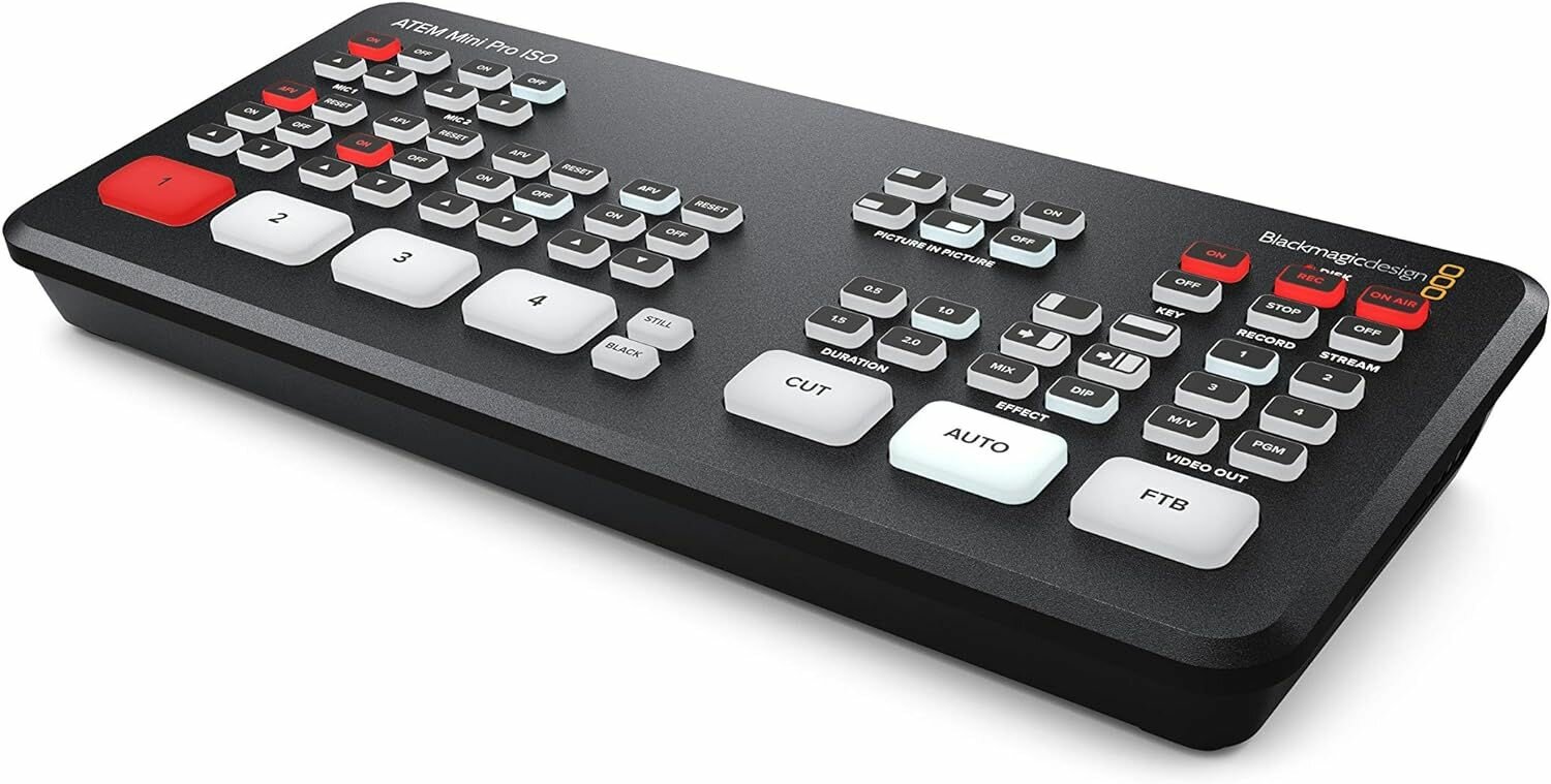 Производственный переключатель BLACKMAGIC ATEM MINI PRO ISO