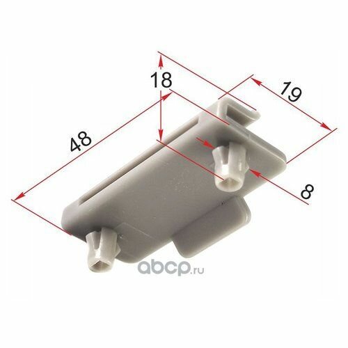 Клипса крепления фары TOYOTA HIGHLANDER/KLUGER 00-07 низ (1 шт.) Sat STM12223