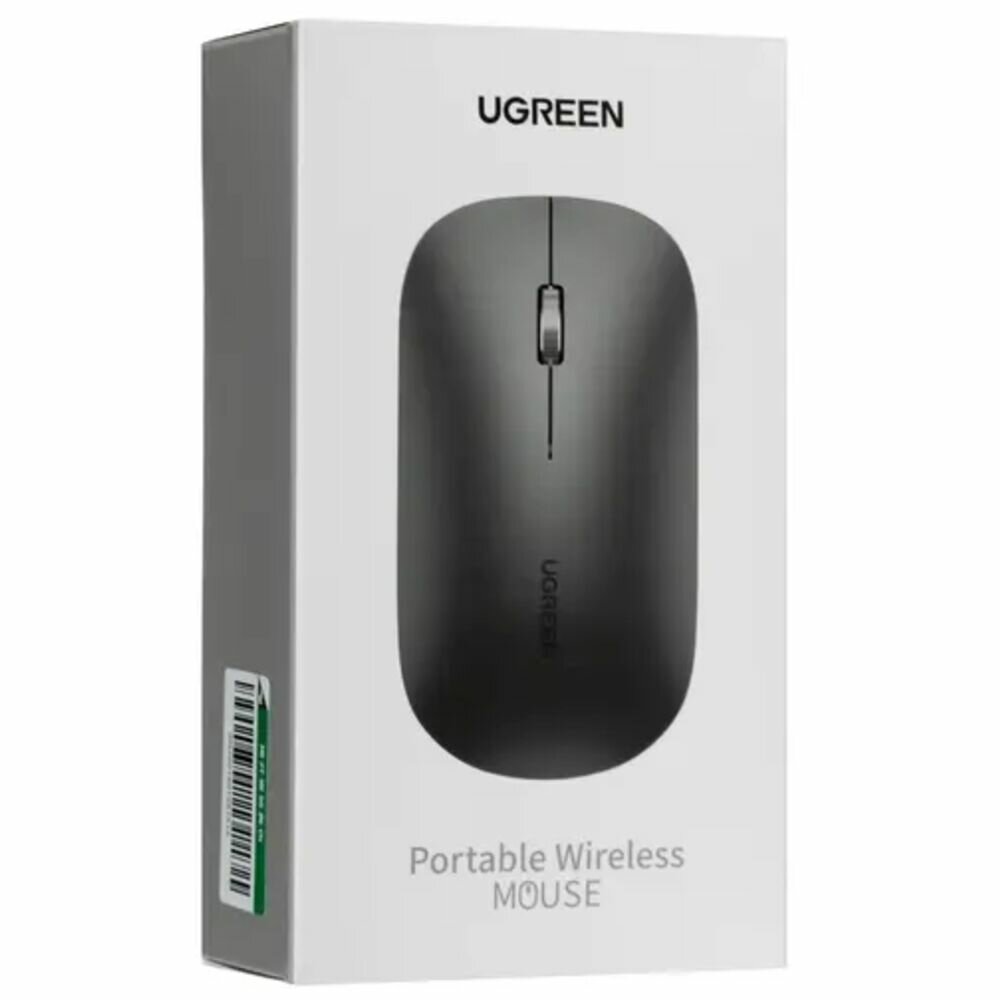Мышь беспроводная Ugreen MU001 (90372) Black Wireless — фото 1