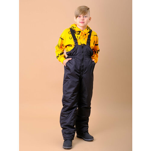 фото Брюки-дождевики nl textile group размер 146/152, , черный