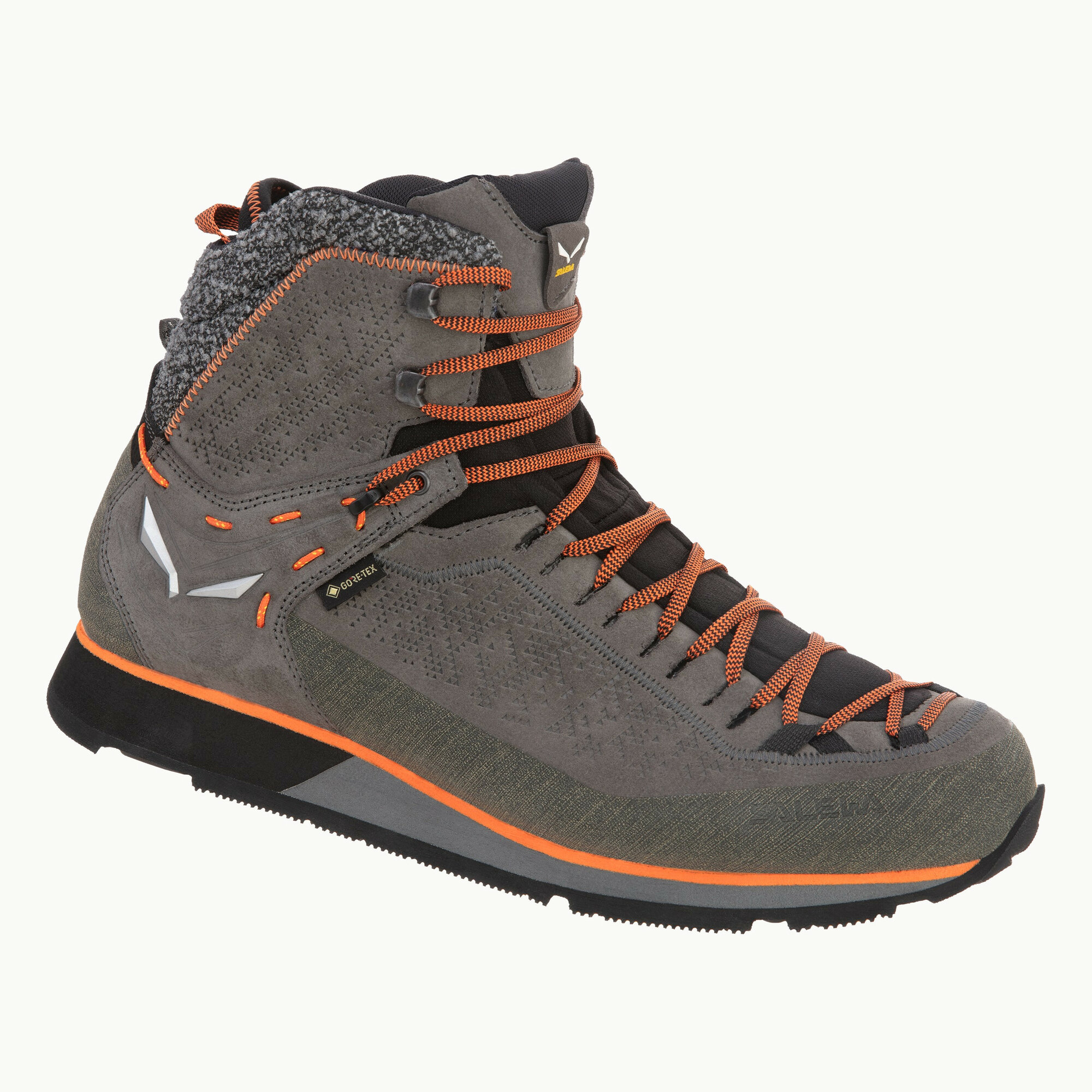 Salewa Ботинки Mountain Trainer 2 Winter GTX MS EU 43 UK 9 USm 10 СМ 28, grey/fluo orange
