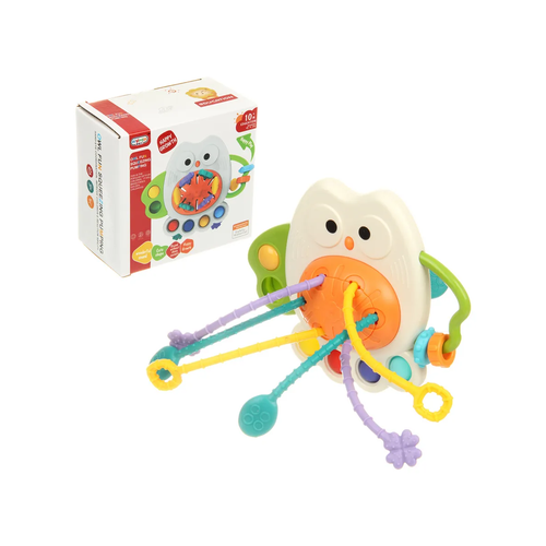 Развивающая игрушка Lansi Совенок для малышей с прорезывателем ПВХ пластик 327₽