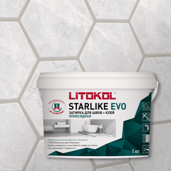 Изображение товара Эпоксидная затирочная смесь LITOKOL STARLIKE EVO S.202 NATURALE, 1 кг