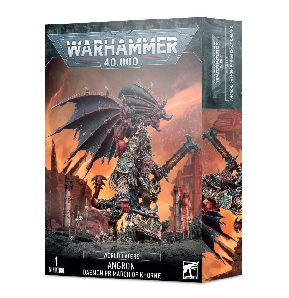 WH40K: World Eaters Angron Daemon Primarch Of Khorne