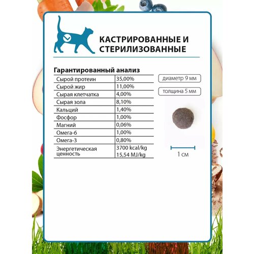 Alleva Equilibrium Fish Sterilized Cat сухой корм для взрослых стерилизованных кошек с рыбой - 5 кг