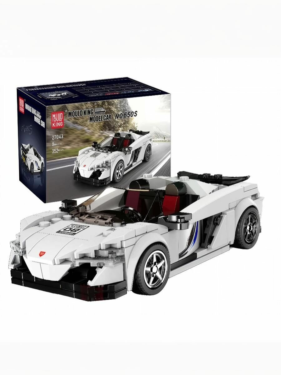 Конструктор Mould King 27043 "McLaren 650S", 352 детали