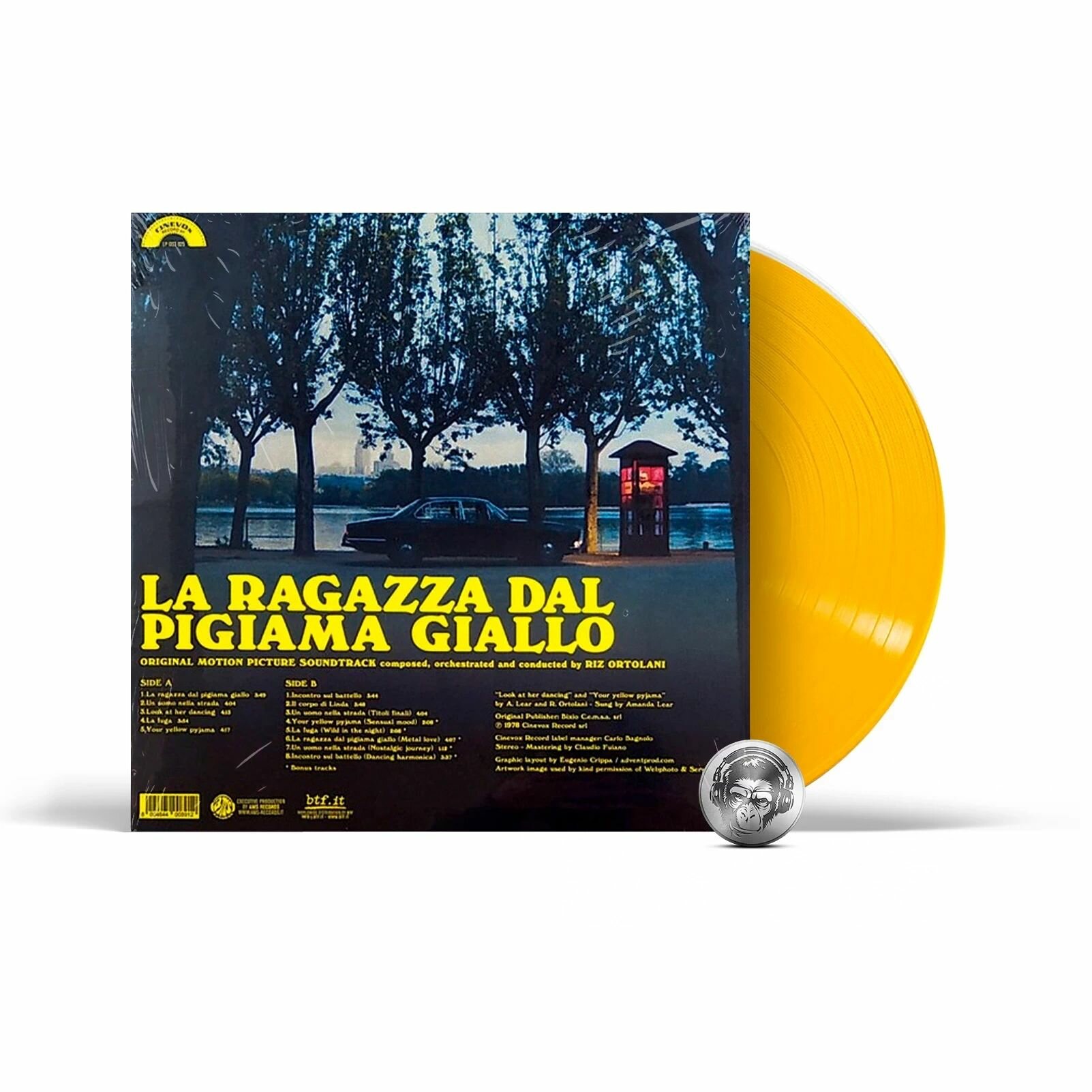 Виниловая пластинка OST La Ragazza Dal Pigiama Giallo (Riz