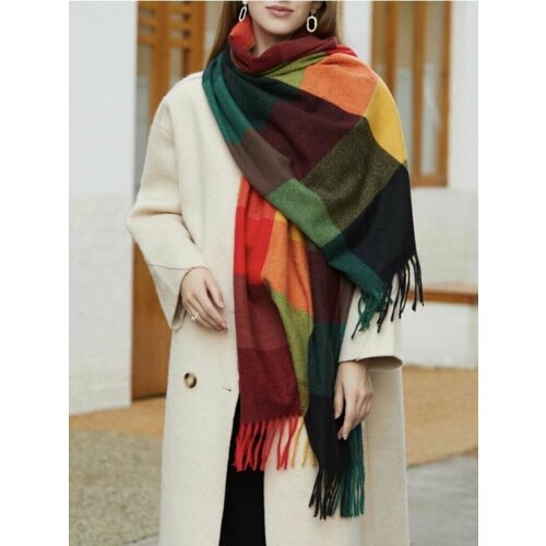 фото Палантин cashmere базовая коллекция для женщин,180х70 см, мультиколор