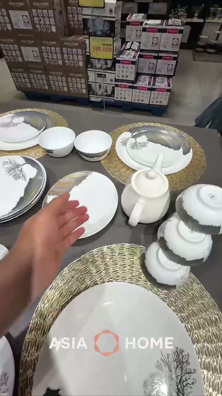 Asia Home (dinova saina) Dinova saina Чашка с блюдцем 12 pcs 12 см Pablo 6pcs — фото 1