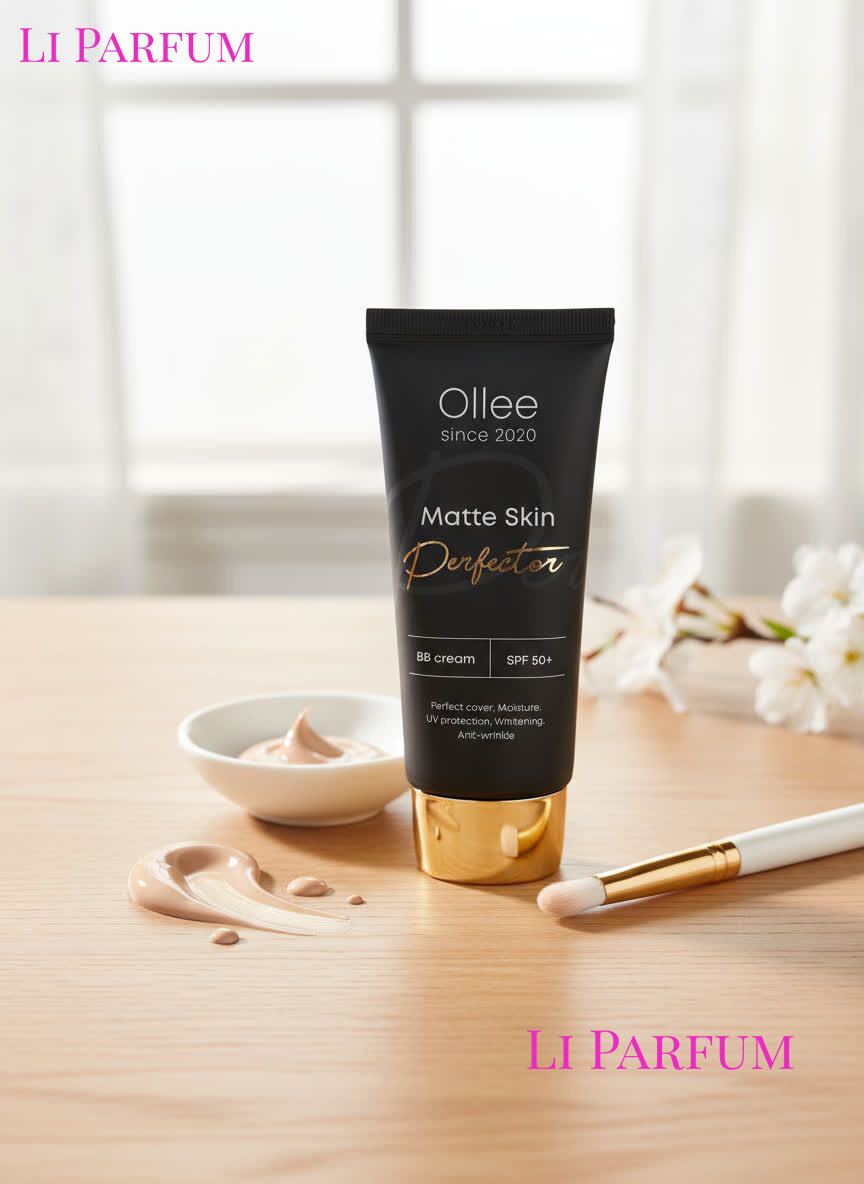 BB-крем OLLE SPF 50, увлажняющий, матирующий, для всех типов кожи 01 LIGHT