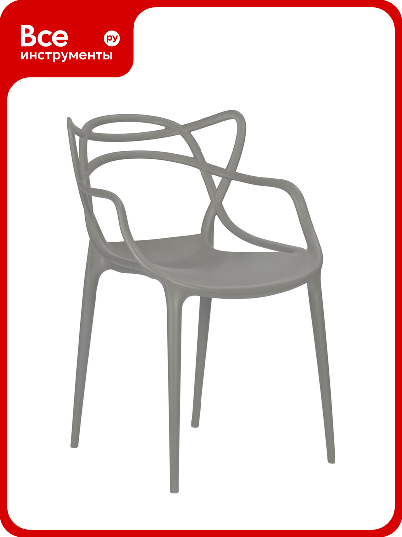 Стул обеденный DOBRIN MASTERS (цвет светло-серый (GR-01)) LMZL-PP601_P-GR-01