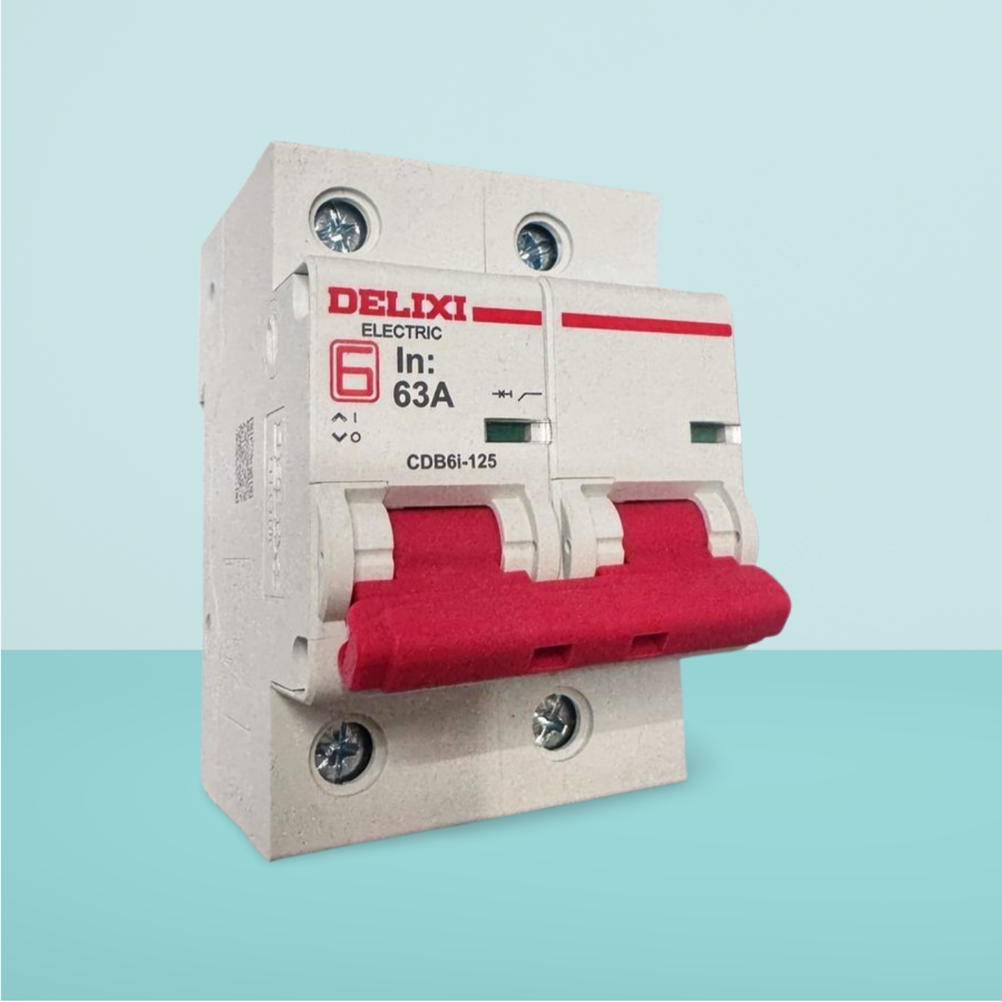 Автоматический выключатель DELIXI CDB61-125 2P C 63A
